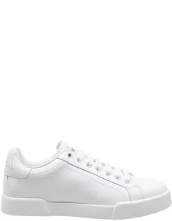 Sneakers From The Portofino Line With Round Toe And Rubber Sole