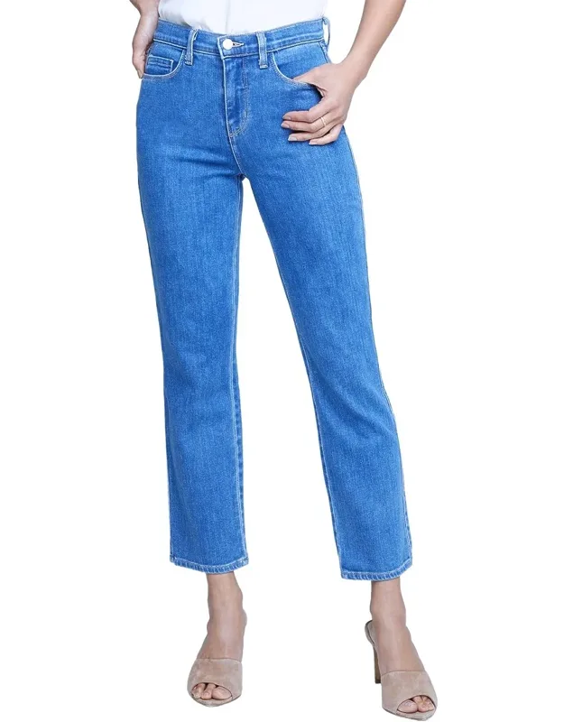 Alexia Hansen High-rise Crop Cigarette Jeans