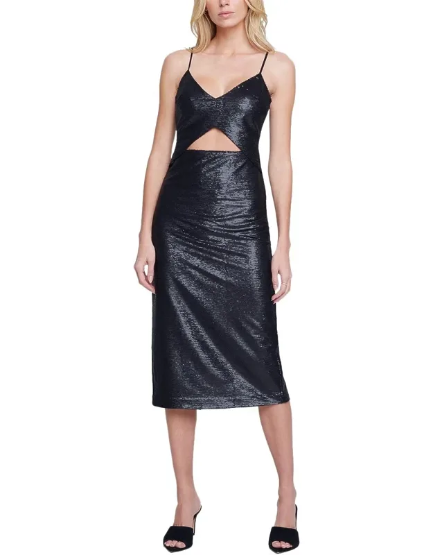 Sequin Cutout Dress