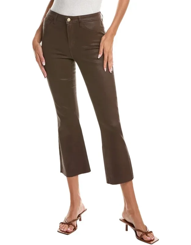 High-rise Crop Flare Jeans
