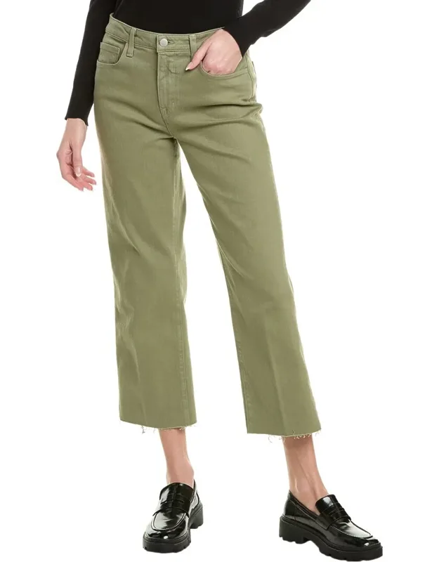 Wanda High-rise Crop Wide Leg Pants