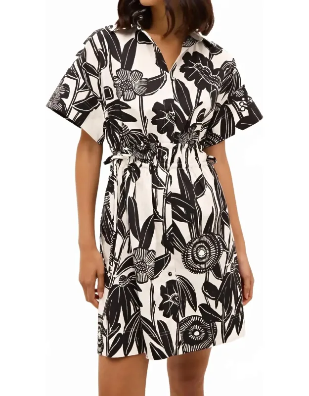 Billie Mini Dress In Florette