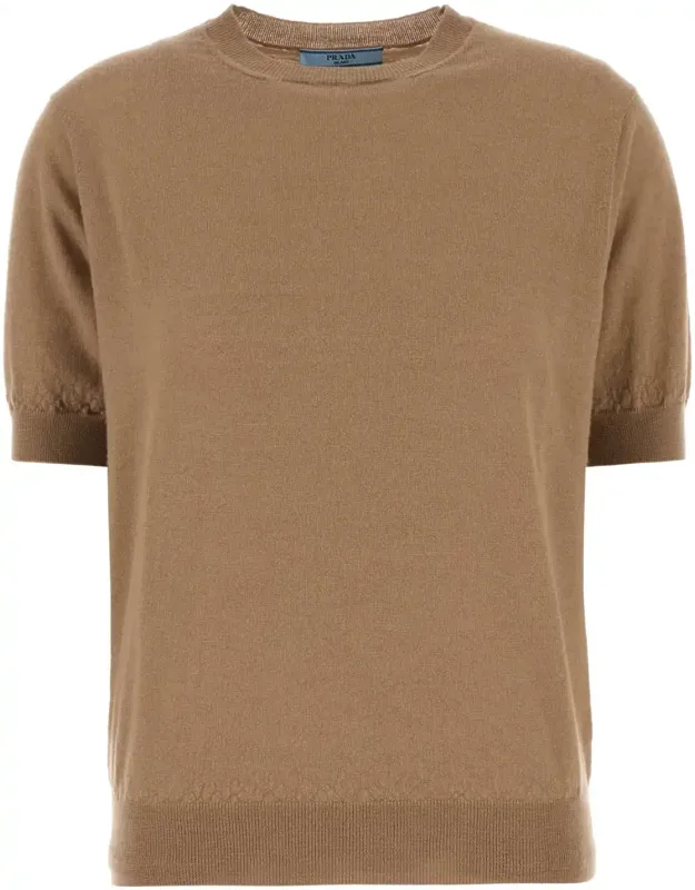 Camel Cashmere Sweater