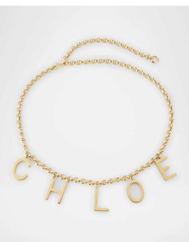 Logo Letters Belt