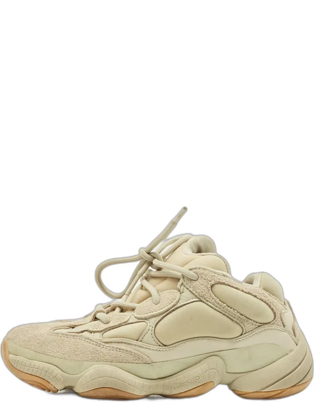 Neoprene And Suede Sneakers