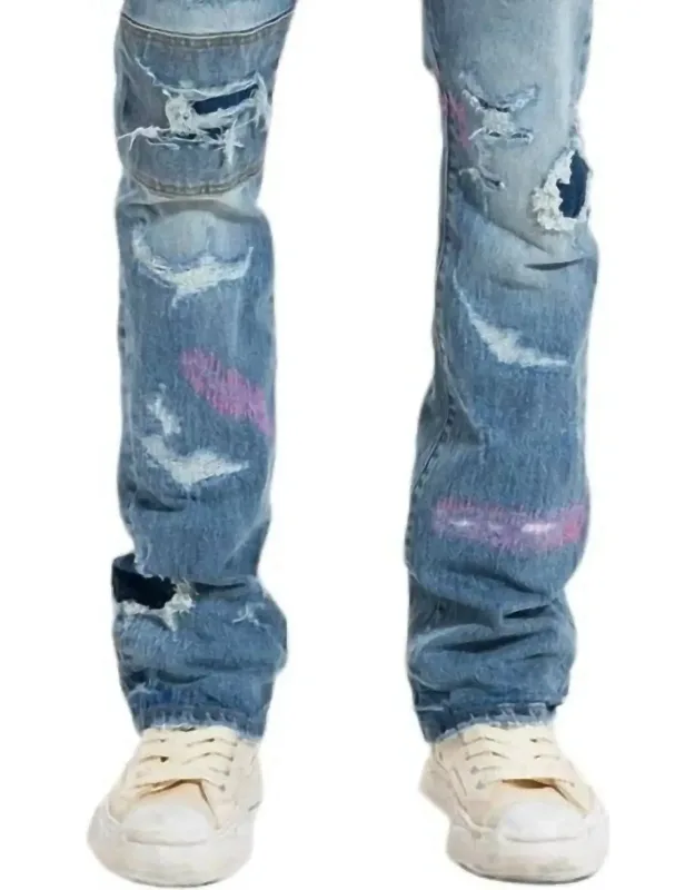 Full Repair Flare Bootcut Denim Jeans