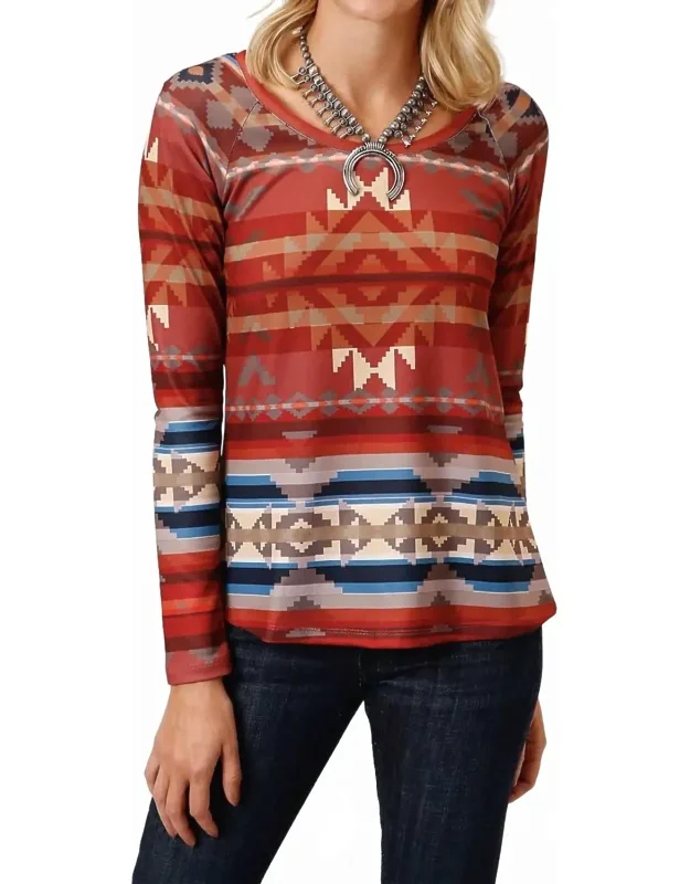 Aztec Pullover Sweater