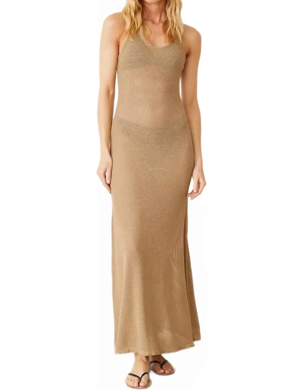 Mesh Maxi Dress