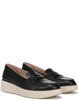 Lifestride Chelsea Loafer Shoes (croc Faux Leather) 11.0