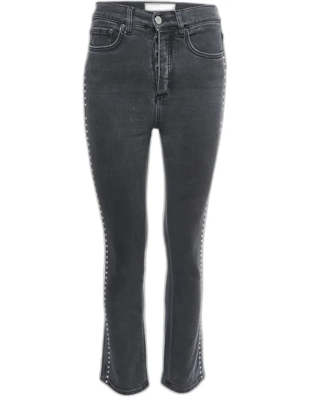 Denim Studded Jeans