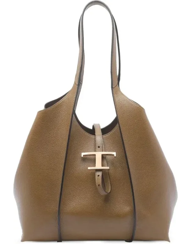 Shopping T Timeless Small Leather Bag