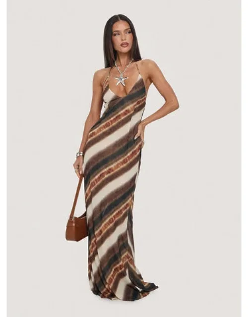 Esmira Halter Maxi Dress