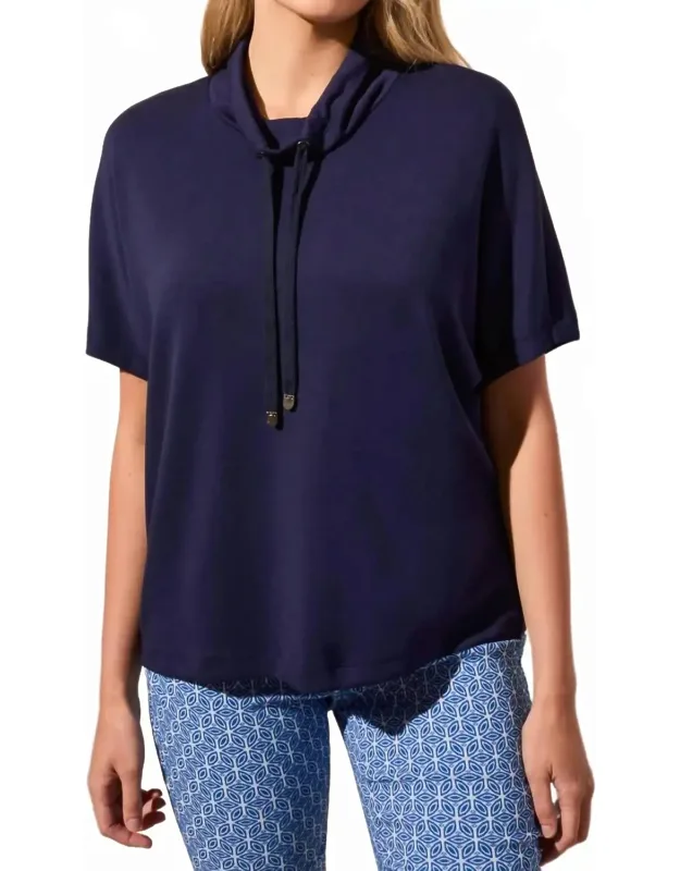Funnel Neck Top