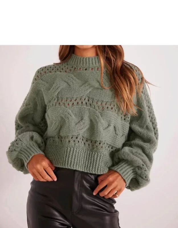 Kaine Cable Sweater