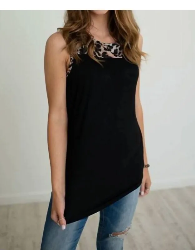 Leopard Sleeveless Tank Top