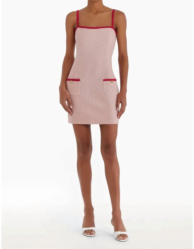 Windsor Tweed Picket Mini Dress