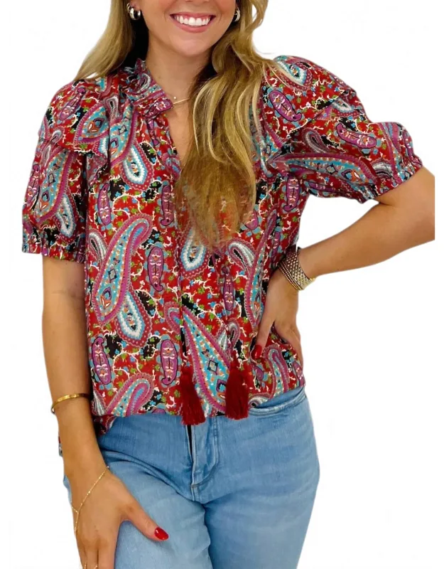 Flutter Sleeve Top