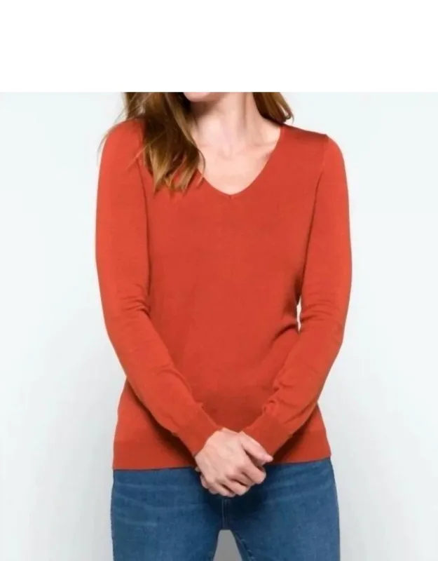 V Neck Sweater
