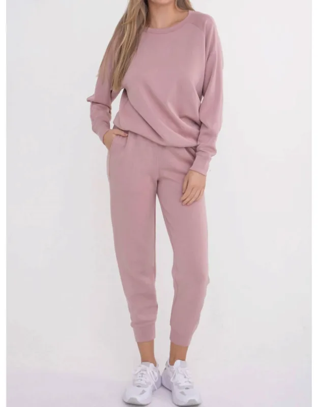 Contrast Seam Joggers