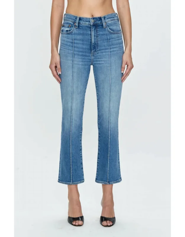 Lennon High Rise Bootcut Jeans With High-rise Waist And Relaxed Fit
