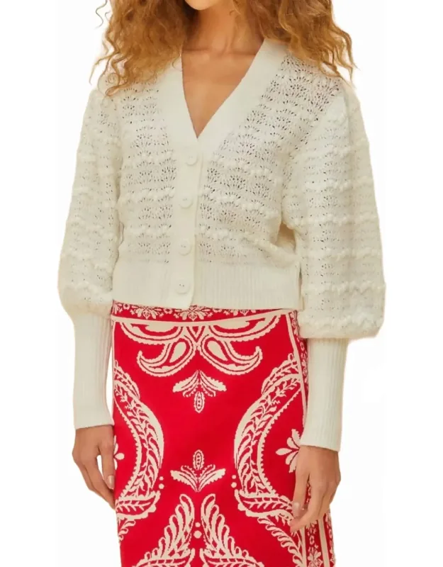 Lace Stitch Cardigan