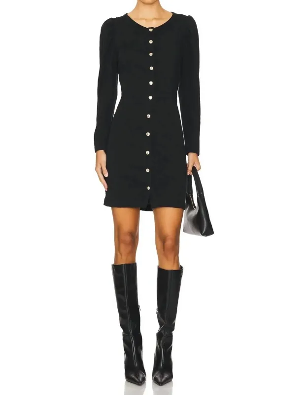 Rae Placket Front Dress