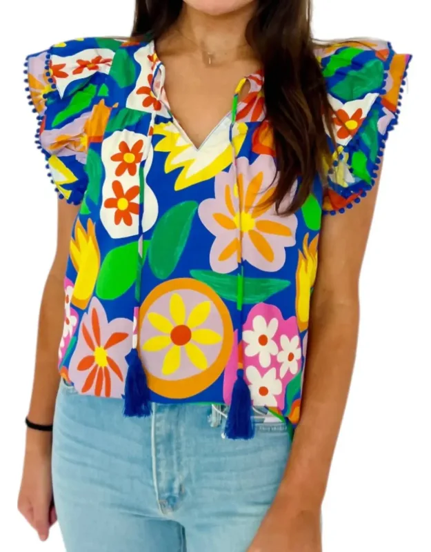Miley V Neck Top