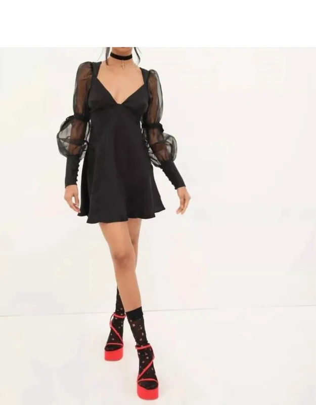 Gabrielle Puff Sleeve Dress