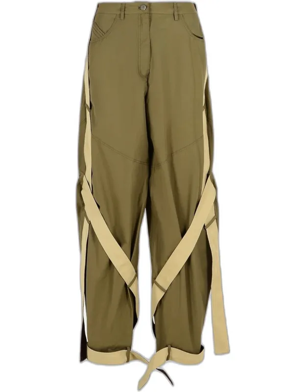 Cotton Blend Pants