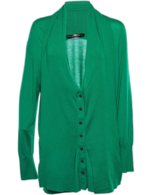 Knits Cashmere Button Front Cardigan