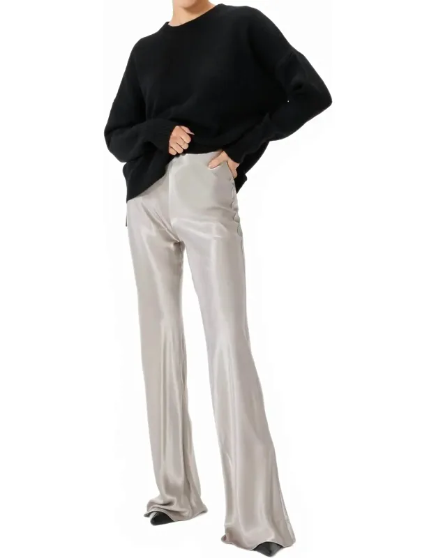 Satin Bell Pants