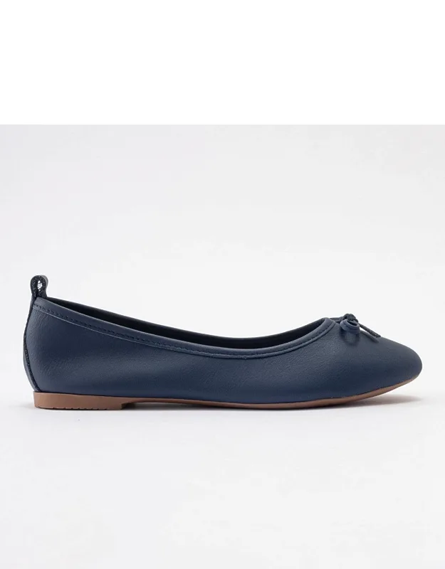 Florence Leather Ballerina Flat