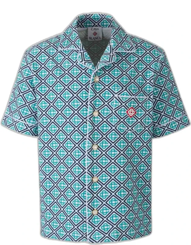 Towelling Monogram Shirt