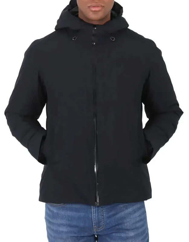 Alvaro Logo-patch Hooded Padded Jacket