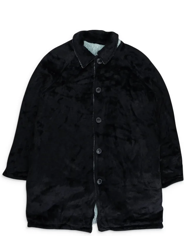 Textured Reversible Mac Coat