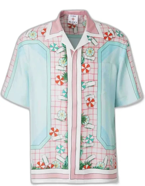 Printed Silk Shirt