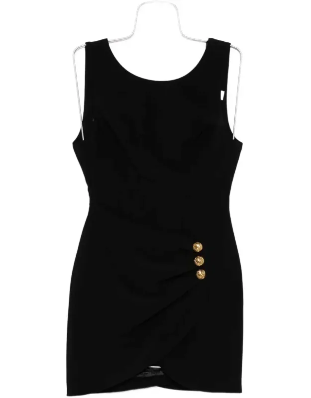 Draped Mini Dress