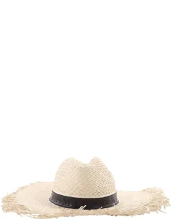 Natural Zango Straw Fedora Hat
