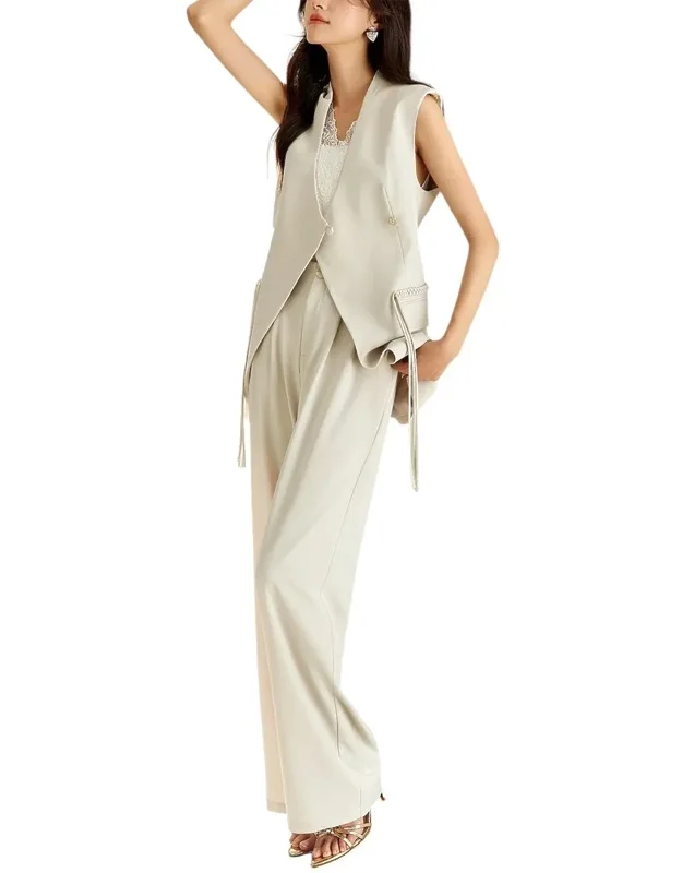 2pc Vest And Pant Set