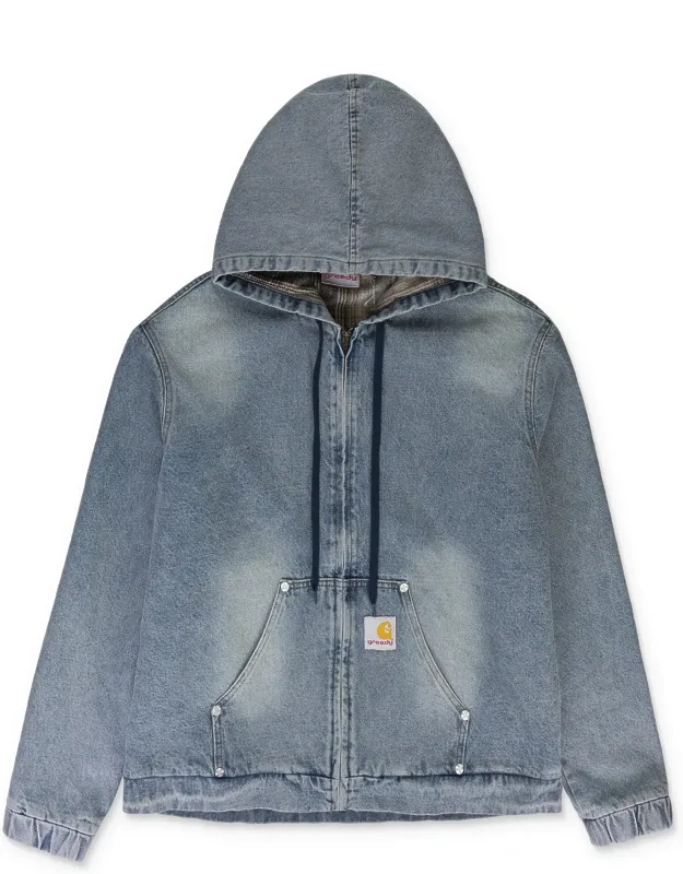 Loose Screw Denim Jacket