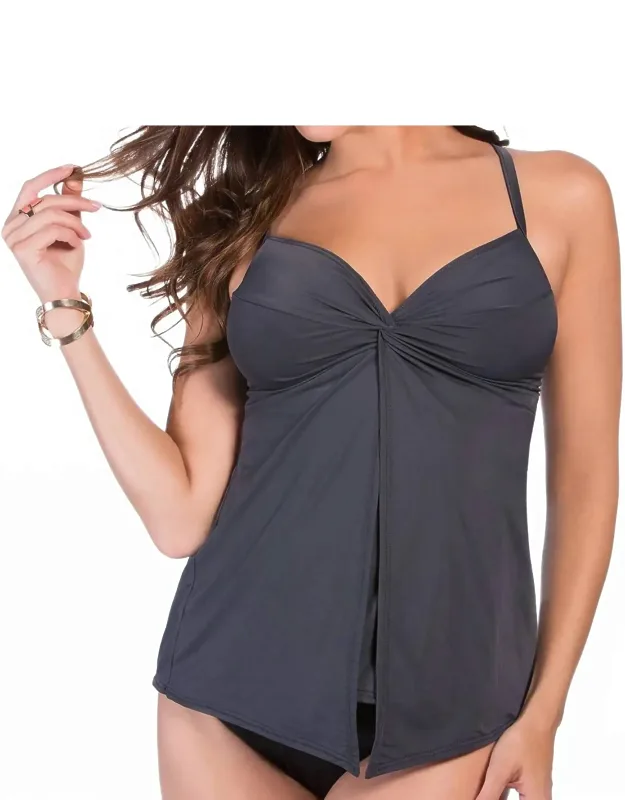 Love Knot Underwire Tankini Top