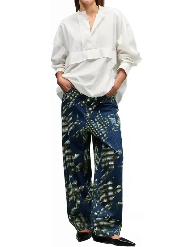 Relaxed Canvas Pants