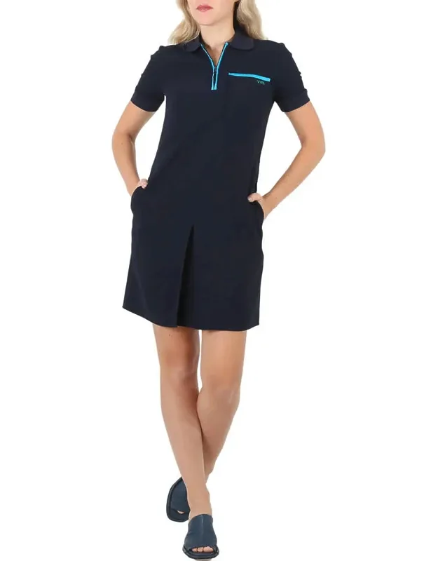 Knit Collar Dress