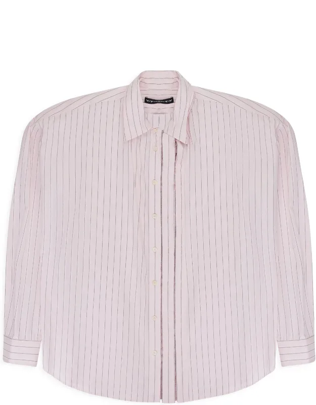 Hook And Eye Pinstripe Long Sleeve T-shirt