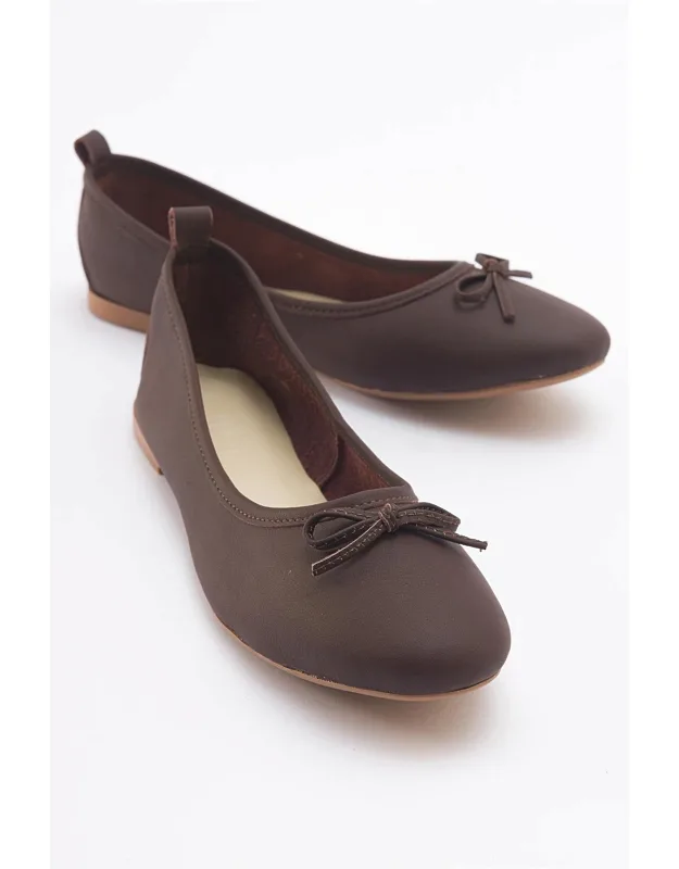 Florence Leather Ballerina Flat