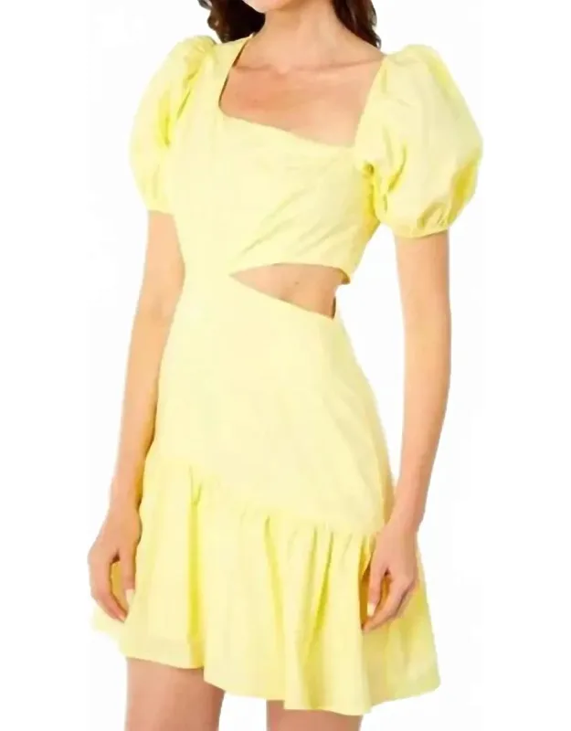Cutout Mini Dress