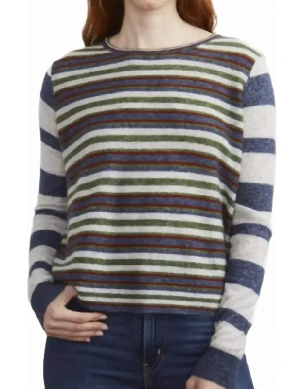 Stripe Block Sweater