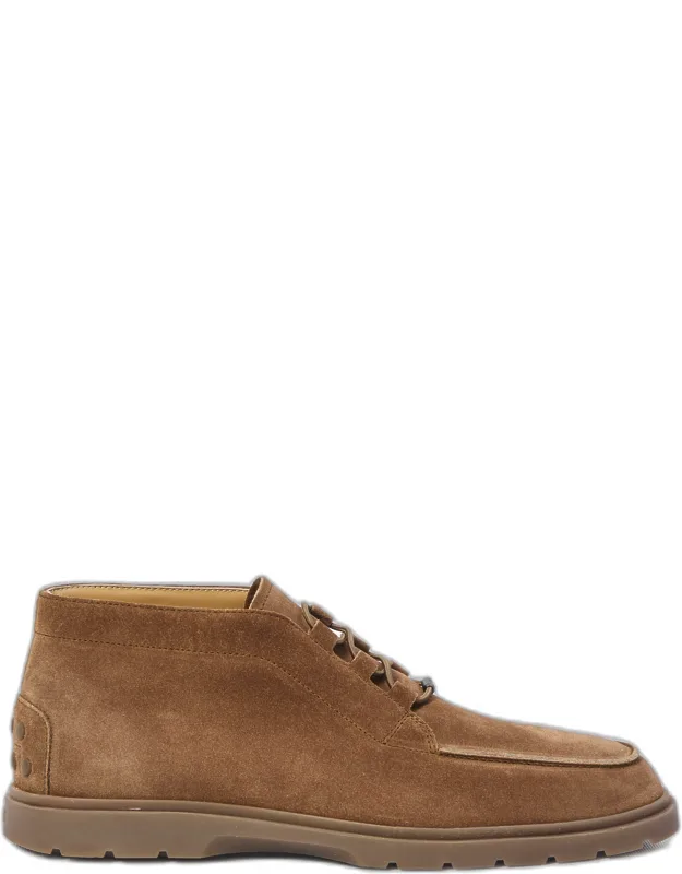 Suede Leather Ankle Boots