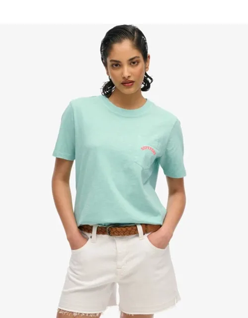 Essential Logo Garment Dye Pocket T-shirt