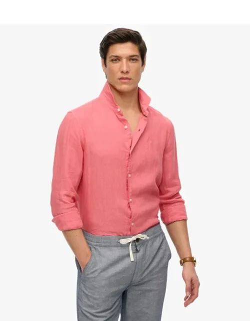 Embroidered Vacation Linen Shirt